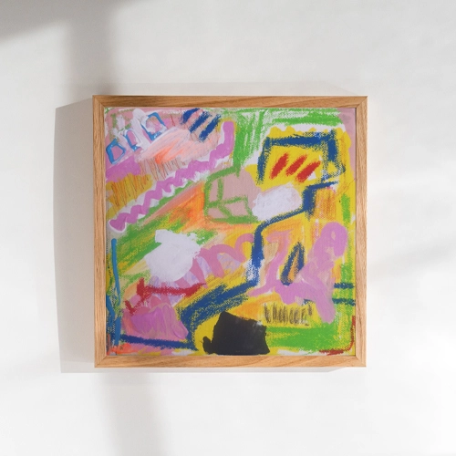 mini abstract painting