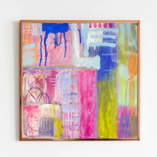 Sagittarius-abstract painting on canvas