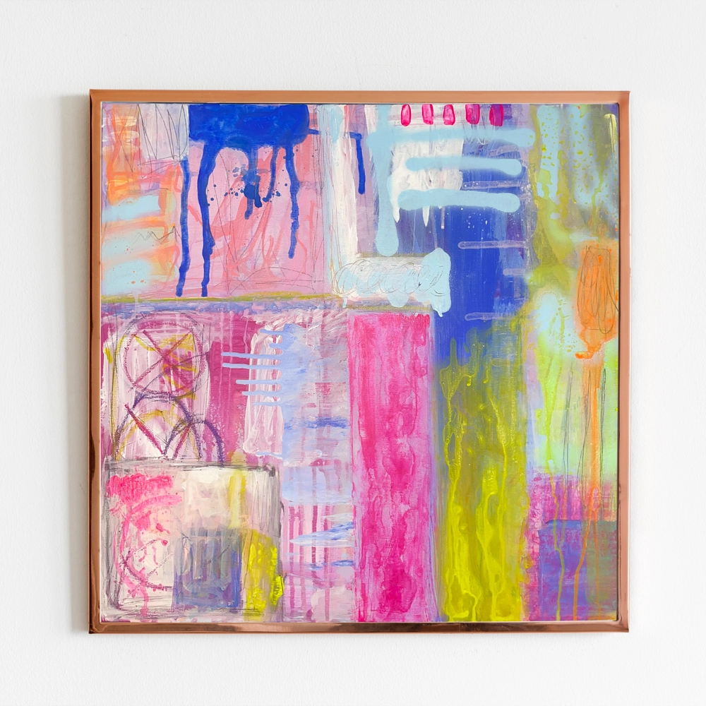 Sagittarius-abstract painting on canvas