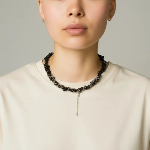 black star necklace